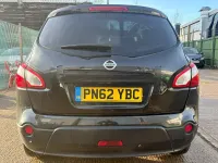 Used Nissan Qashqai +2 Acenta 117 HP (86 kW) 2012 Black SUV