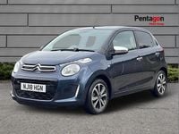 Used Citroën C1 Flair 67 HP (49 kW) 2018 Blue Hatchback