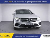 Used Mercedes GLC220 AMG line 170 HP (125 kW) 2017 Silver SUV