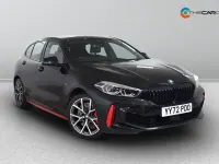 Begagnad BMW 128 Comfort Edition 2023 Svart Halvkombi