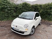 Used Fiat 500 Lounge 2013 White Hatchback