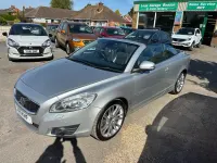 Used Volvo C70 SE Lux 150 HP (110 kW) 2011 Silver Cabriolet