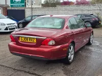 Used Jaguar X-type SE 143 HP (105 kW) 2008 Red Sedan