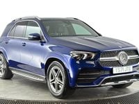 Used Mercedes GLE350 AMG line 320 HP (235 kW) 2021 Blue Estate