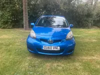 Used Toyota Aygo 68 HP (50 kW) 2010 Blue Hatchback