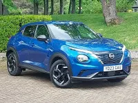 Second-hand Nissan Juke N-Connecta 143 CP (105 kW) 2023 Albastru SUV