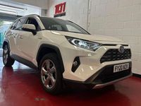 Used Toyota RAV4 Hybrid 2020 White SUV