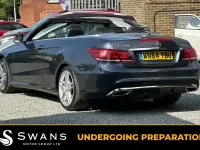 Used Mercedes E220 AMG line 2014 Grey Cabriolet