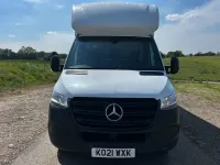 Begagnad Mercedes Sprinter Progressive 2021 Vit Van