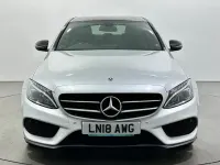 Usado Mercedes C250 AMG Line Premium 204 HP (150 kW) 2018 Prateado Sedan
