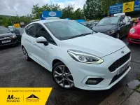 Used Ford Fiesta ST-Line X 2019 White Hatchback