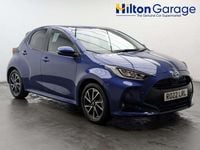 Used Toyota Yaris Hybrid Design 116 HP (85 kW) 2022 Blue Hatchback