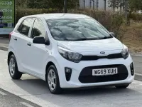 Used Kia Picanto 66 HP (48 kW) 2019 White Hatchback