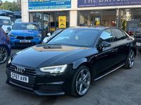 Used Audi A4 Black Edition 150 HP (110 kW) 2017 Black Sedan