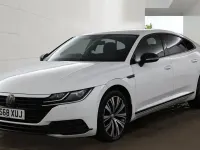 Used VW Arteon Elegance 150 HP (110 kW) 2018 White Hatchback