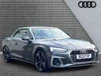 Used Audi A5 Cabriolet Design 147 HP (108 kW) 2021 Grey Cabriolet