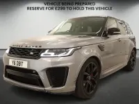 Used Land Rover Range Rover Sport SVR 575 HP (422 kW) 2021 Grey SUV