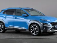 Gebraucht Hyundai Kona Premium 120 PS (88 kW) 2023 Blau SUV