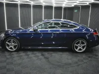 Used Mercedes C250 AMG Line Premium Plus 204 HP (150 kW) 2017 Blue Coupe