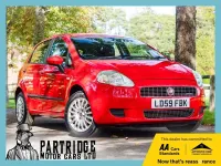 Used Fiat Grande Punto Dynamic 75 HP (55 kW) 2009 Red Hatchback