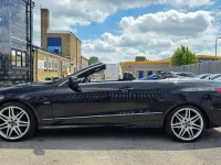Used Mercedes E350 2011 Black Cabriolet