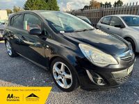 Used Vauxhall Corsa SRi 2011 Black Hatchback