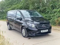 Used Mercedes Vito 114 HP (83 kW) 2019 Black Van