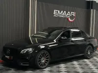 Used Mercedes E200 AMG line 150 HP (110 kW) 2017 Black Sedan