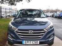 Used Hyundai Tucson SE 132 HP (97 kW) 2017 Blue SUV