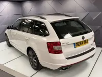 Used Skoda Octavia vRS 184 HP (135 kW) 2015 White Estate