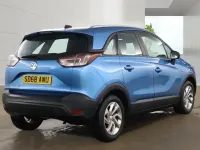 Used Vauxhall Crossland X 81 HP (59 kW) 2018 Blue SUV