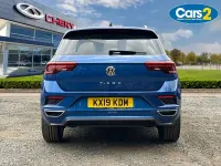 Used VW T-Roc R-line 150 HP (110 kW) 2019 Blue SUV