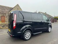 Used Ford Tourneo Custom Titanium 2019 Black Van