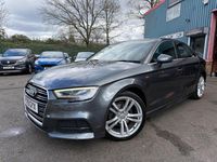 Used Audi A3 S-Line 150 HP (110 kW) 2019 Grey Sedan
