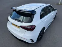 Used Mercedes A250 AMG line 224 HP (164 kW) 2018 White Hatchback