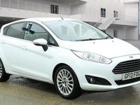 Used Ford Fiesta Titanium 2013 White Hatchback