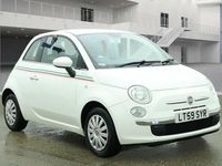 Used Fiat 500 Pop 69 HP (50 kW) 2009 White Cabriolet