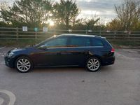 Used VW Golf VII GT 150 HP (110 kW) 2017 Black Estate