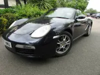 Used Porsche Boxster 245 HP (180 kW) 2007 Blue Cabriolet