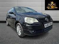 Used VW Polo S 80 HP (58 kW) 2007 Black Hatchback