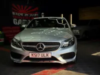 Used Mercedes C220 AMG line 2017 Silver Cabriolet