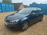 Used VW Golf VI SE 2009 Blue Hatchback