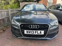 Used Audi A3 S-Line 2013 Grey Hatchback