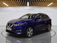 Used Nissan Qashqai N-Connecta 115 HP (84 kW) 2018 Blue SUV