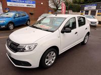 Used Dacia Sandero Ambiance 2017 White Hatchback