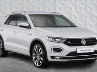 Used VW T-Roc R-line 150 HP (110 kW) 2021 Silver SUV