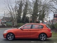 Used BMW 116 Sport Line 2016 Orange Hatchback