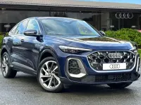 Ny Audi Q5 Sportback S-Line 204 HK (150 kW) 2025 Blå SUV