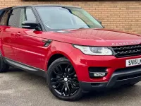 Used Land Rover Range Rover HSE Dynamic 275 HP (202 kW) 2015 Red SUV