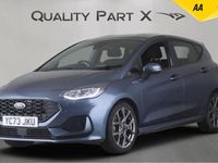 Used Ford Fiesta ST-Line 125 HP (91 kW) 2023 Blue Hatchback